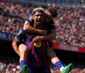 7分了！皇马岌岌可危，西甲关键战：巴萨险胜，霍安加西亚神奇1战