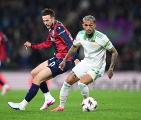 欧联 1-1，29 岁意大利悍将救主，罗马逼平意甲劲旅，握晋级主动权