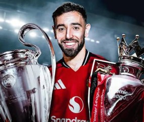 B费将留队踢欧冠，要求曼联以英超夺冠为目标！自曝指导青训福登