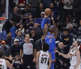 亚历山大3分绝杀约基奇32+14+13 雷霆胜掘金